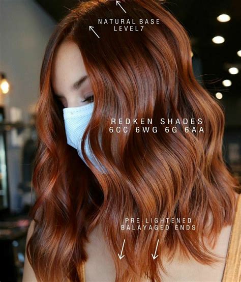 Rich Copper Balayage Color Formulas Application How To Artofit