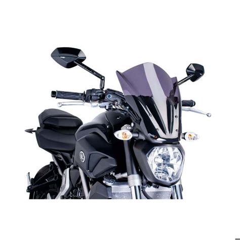 PUIG Naked Touring Pare brise Fumé Sombre pour Yamaha MT 07 7016F