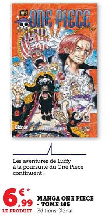 Promo Manga One Piece Tome Chez Super U Icatalogue Fr