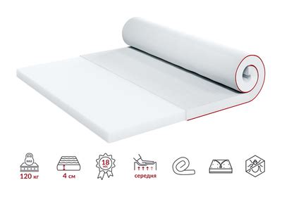 Тонкий матрас-топпер Highfoam Season Bloom 120х190 см (4820001267778 ...