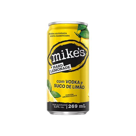 Bebida Mista Alcoólica Mikes Hard Lemonade Lata 269ml Clube Extra