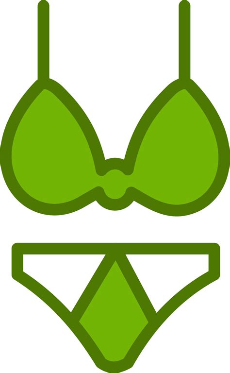 Bikini Vector Icon Vector Art At Vecteezy