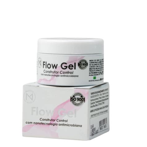 Gel Flow Control MAJESTIC NUDE 14g Majestic Nails Usina Das Unhas
