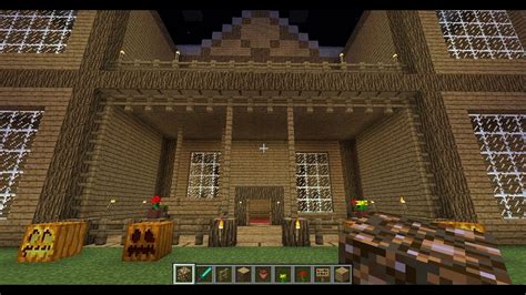 How To Build A Fancy House Mansion In Minecraft Youtube