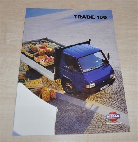 Nissan Trade 100 Brochure Prospekt De Edition Auto Brochure