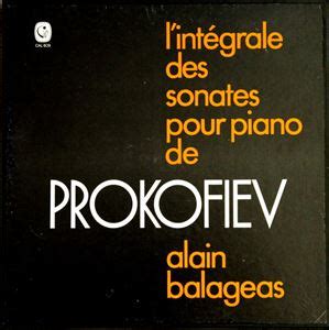 Prokofiev L Integrale Des Sonates Pour Piano De Alain Balageasclassic