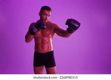 Man Bodybuilder Boxer Muscle Workout Naked Stock Photo Shutterstock