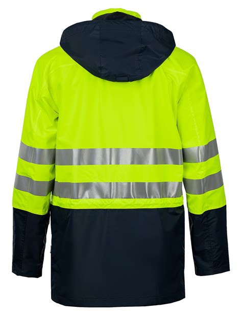Куртка-ветровка утепленная сигнальная «Шторм контроль» флуоресцентная ...