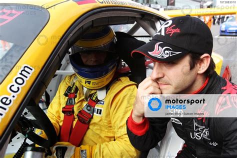 Christian Menzel GER Team StarChase On The Grid With Timo Glock GER