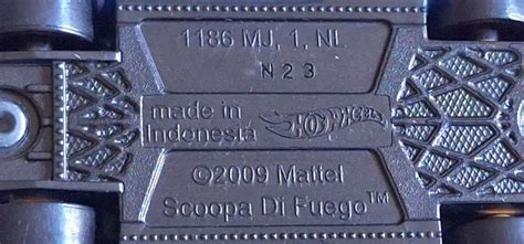 Models HOT WHEELS MATTEL Scoopa Di Fuego MADE INDONESIA For Sale In Cape Town ID