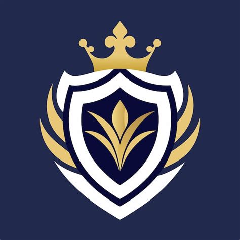 Royalty Redefined Elegant Crest Design Inspiration | Premium AI-generated vector