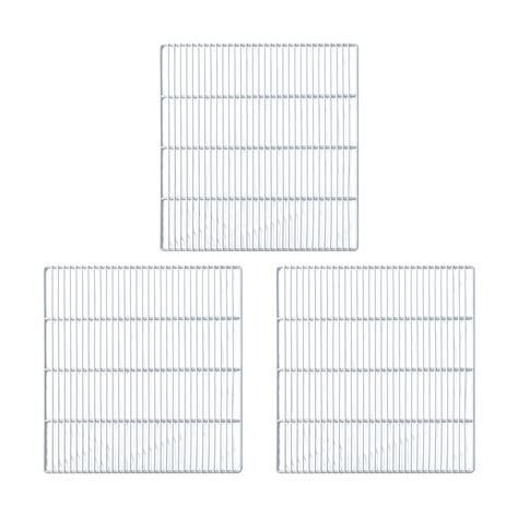 25 1/5" x 23 3/5" Adjustable Epoxy-coated Wire Shelves for TPP67- (Gra