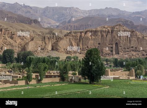 Bamiyan Valley Afghanistan Where Giant Buddha Statues Used To Stand