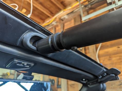 Miata Bikini Top Center Brace Handle Adapter With Retention By Sqwrly