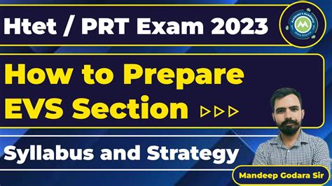 How To Prepare EVS FOR HTET 2023 EXAM EVS Syllabus Strategy BY