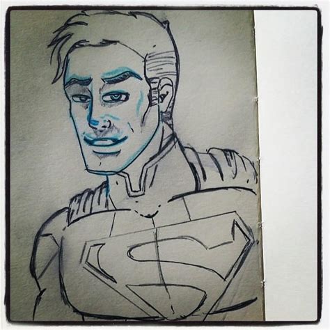 Superman Doodle By Disposablepal On Deviantart