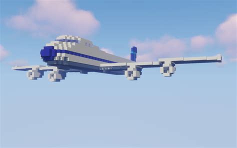 BOEING 747 Minecraft Map