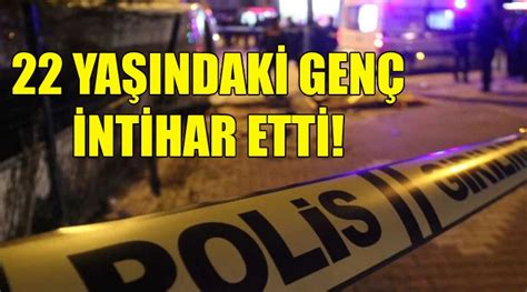 İzmirde 22 Yaşındaki Genç Intihar Etti