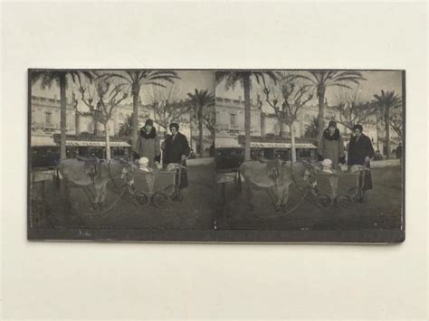 Plage Poussette Famille Snapshot Photos Stereo Amateur Vintage Argentique Eur Picclick Fr