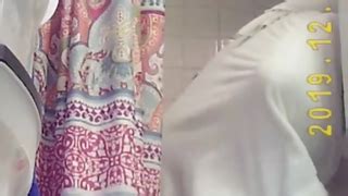 Grandma Naked Spy Bathroom