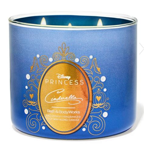 Bath Body Works Accents Bbw Disney Princess Cinderella Candle Poshmark