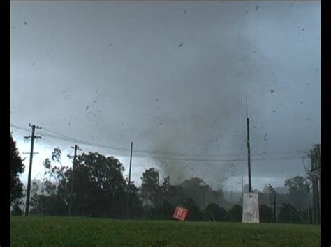 Explosive Australian tornado very close - Extreme Storms