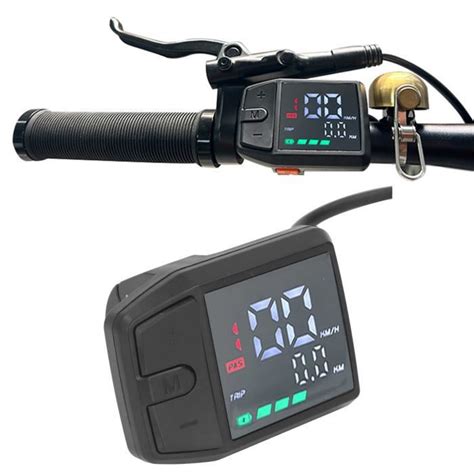 Panneau de compteur d affichage LCD de vélo électrique Écran LCD de