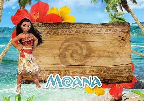 Uau Veja O Que Temos Para Convite Moana Moana Themed Party Moana