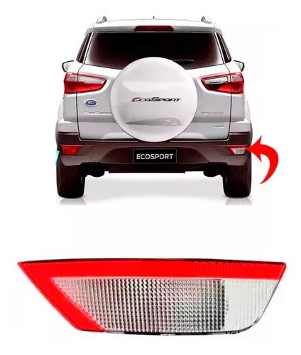 Faro Trasero Paragolpe Ecosport Kinetic Rojo Blanco Derecho