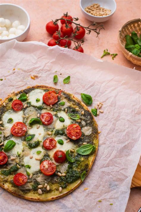 Simple Pesto Pizza Recipe