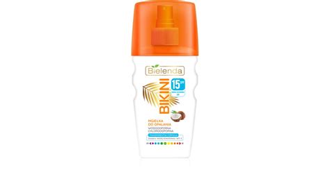 Bielenda Bikini Coconut skaidri apsaugos nuo saulės dulksna SPF 15 notino lt