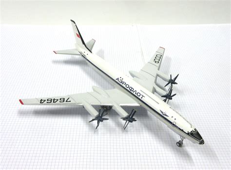 Tupolev Tu114 Aeroflot Cccp 76464 The Little Aviation Museum