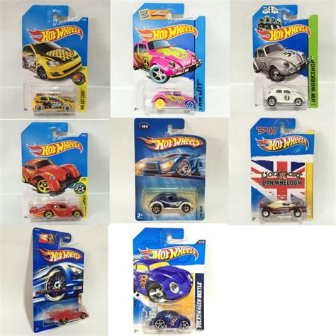 Mattel Hot Wheels Volkswagen VW Bug Volkswagen Beetle Volkswagen Beetle Pink Volkswagen Golf