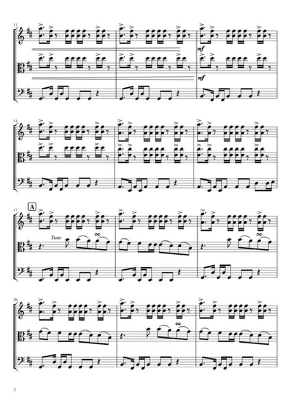 Lose Yourself To Dance By Daft Punk String Trio Digital Sheet Music