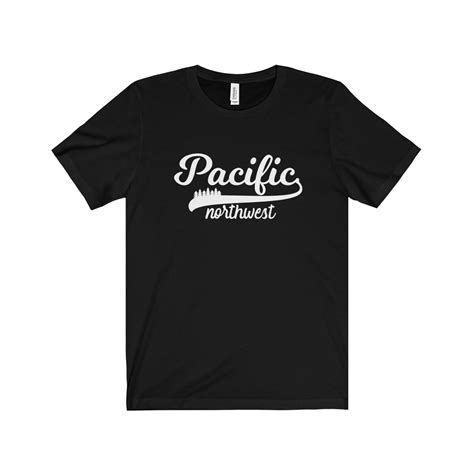 Pacific Northwest Shirt Pnw Tee Washington Oregon Tshirt Etsy