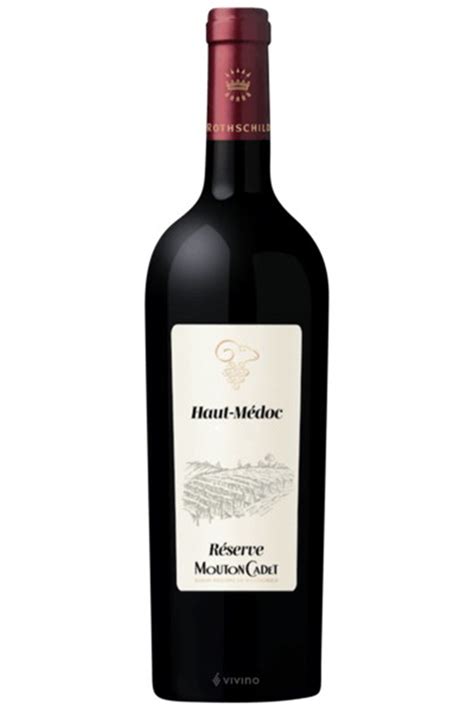 Mouton Cadet Reserve Haut Médoc Aoc Good Wine By The Exclusive