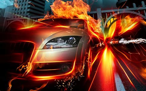 HD wallpaper: Audi TT Fire HD, cars | Wallpaper Flare