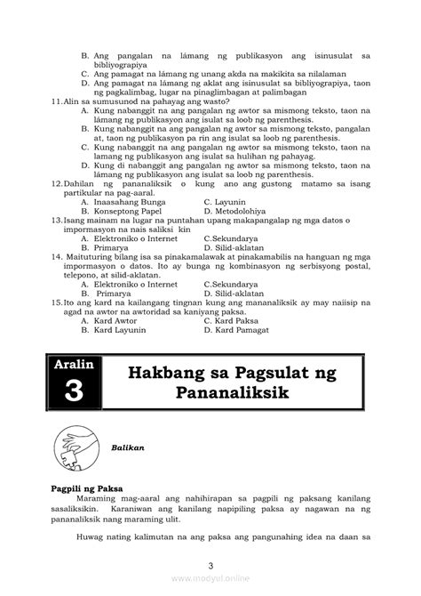 Pagsulat Ng Pananaliksik Docx Pagsulat Ng Pananaliksik Pagbasa At