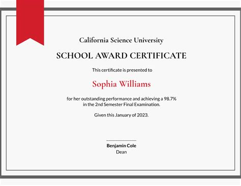 Free Mvp Award Certificate Template To Edit Online