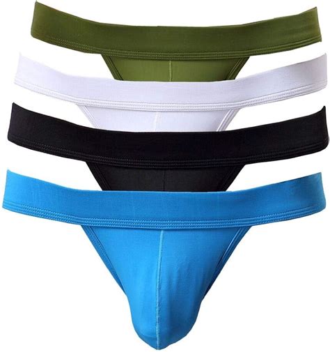 Nightaste Men S Comfort Nylon Bikini Briefs Lightweight Soft Low Rise Triangle Underwear