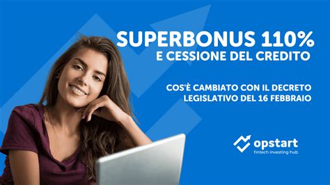 Superbonus E Cessione Del Credito Cos Cambiato