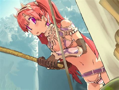 Bikini Armour Explorers Thoroughly Spelunks Every Bikini Armor Girls Orifices Sankaku Complex