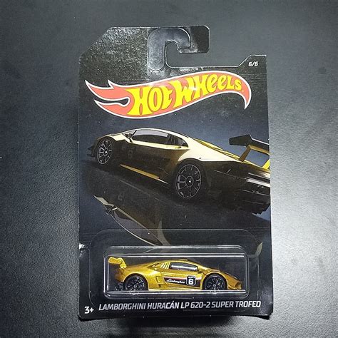 Hot Wheels Lamborghini Huracan LP 620 2 Super Trofeo Gold Shopee Malaysia
