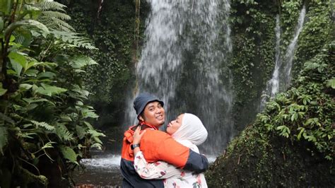 Wisata Air Terjun Batu Ampar Tempat Mandi Bidadari Cakep Banget