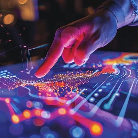 interactive digital interface photo technology touchscreen