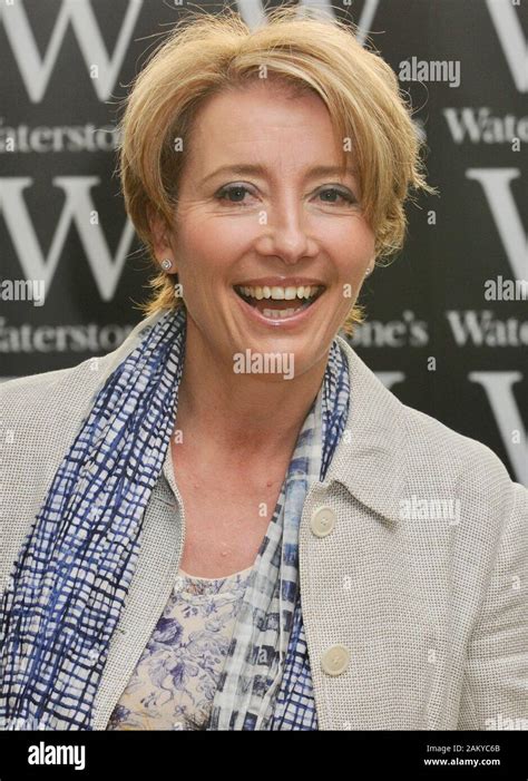 Emma Thompson, Book Signing, Waterstones, Piccadilly, London. UK Stock ...