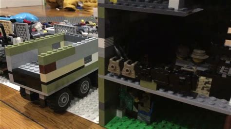 Lego Zombie Safe House Military Base Youtube