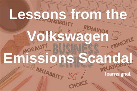 The Volkswagen Emissions Scandal: A Comprehensive Overview