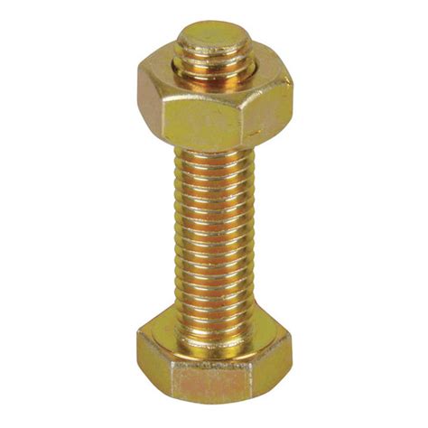 High Tensile M10 X 40mm Screw And Nut 4 Pack Road Tech Marine