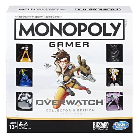Настольная игра Monopoly Gamer Overwatch Collector's Edition (Монополия ...